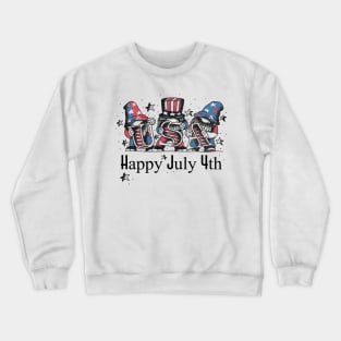 July 4th USA Gnomes Crewneck Sweatshirt